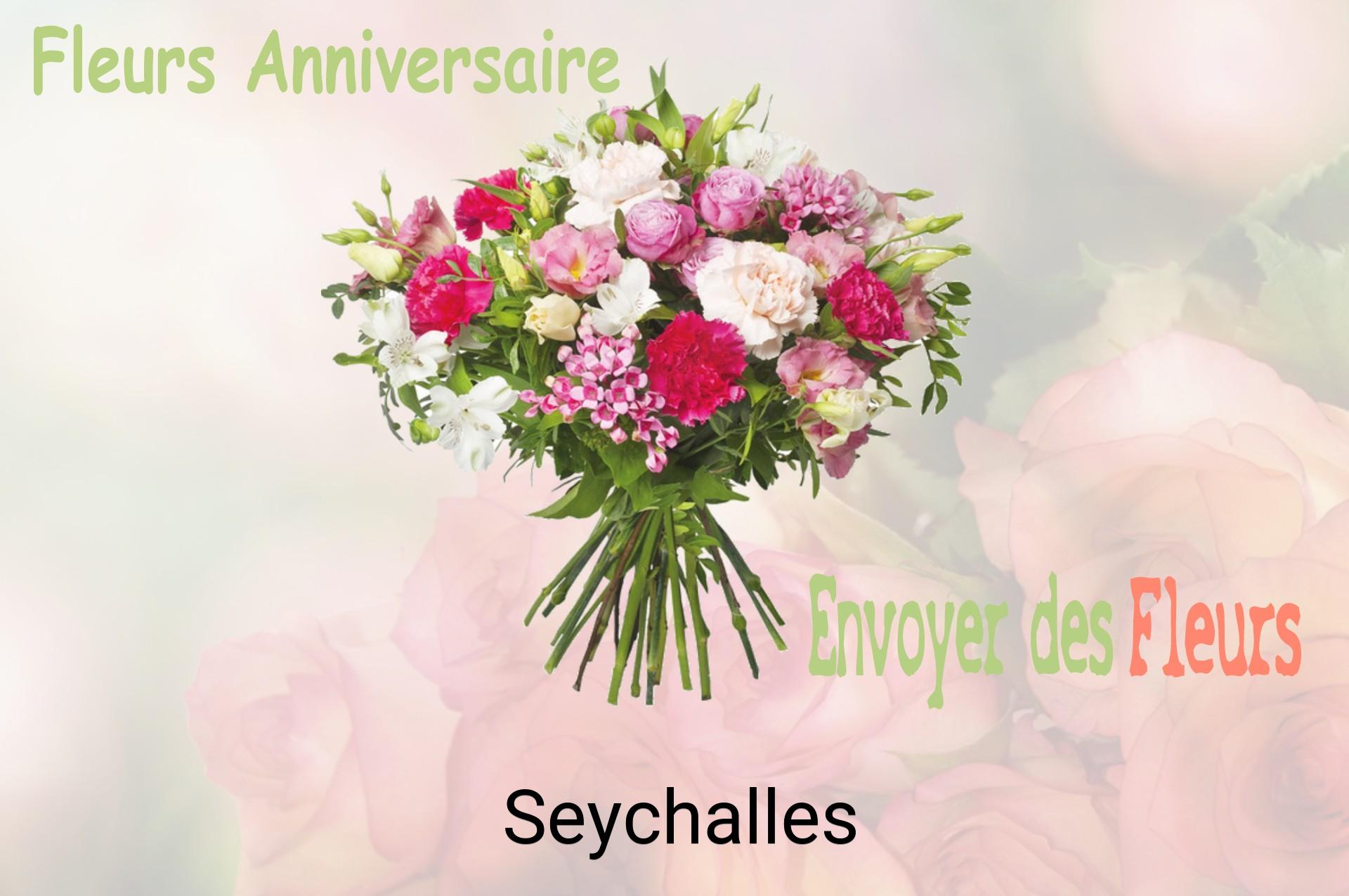 Bouquet de fleurs d’anniversaire livré à Seychalles