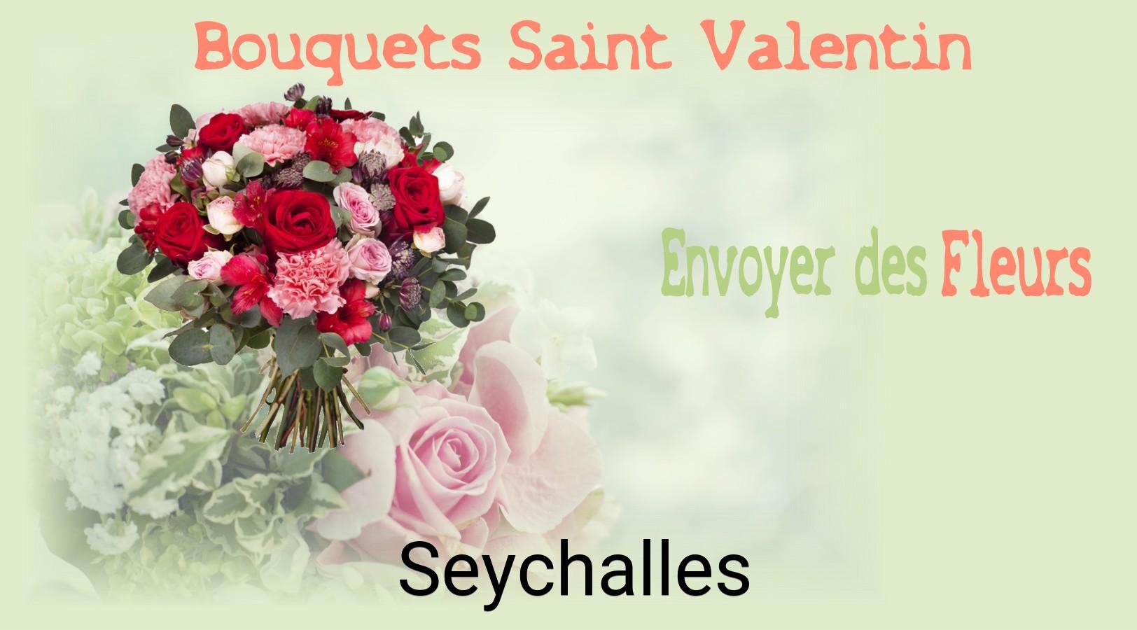 Roses de Saint-Valentin livrées à Seychalles